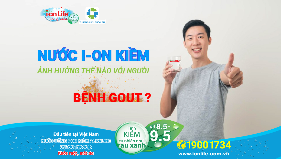 Các thành phần quan trọng trong nước khoáng kiềm để hỗ trợ giảm biến chứng gout là gì?
