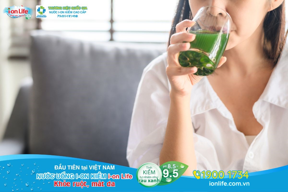 Nước detox chính là “bạn thân” của làn da