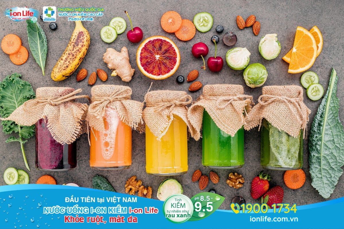 Tuân thủ nguyên tắc uống nước detox để đảm bảo sức khỏe