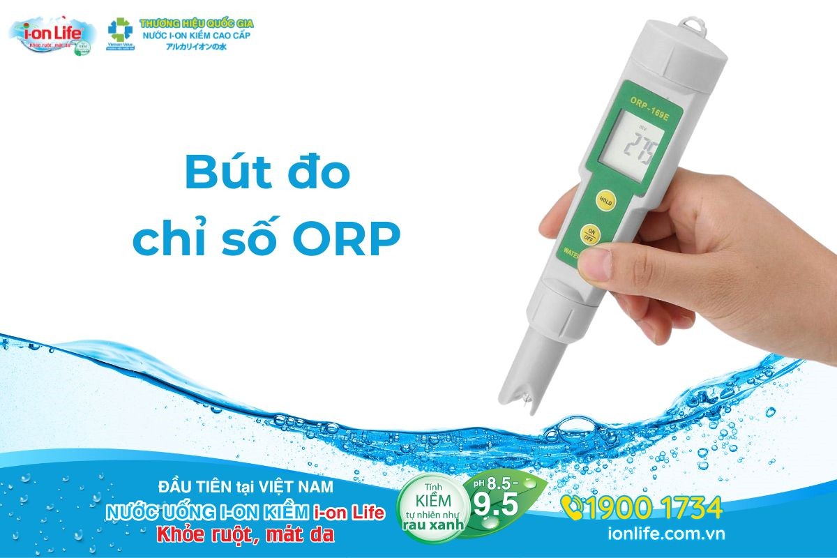 Sử dụng bút đo ORP là phương pháp nhanh và tiện lợi