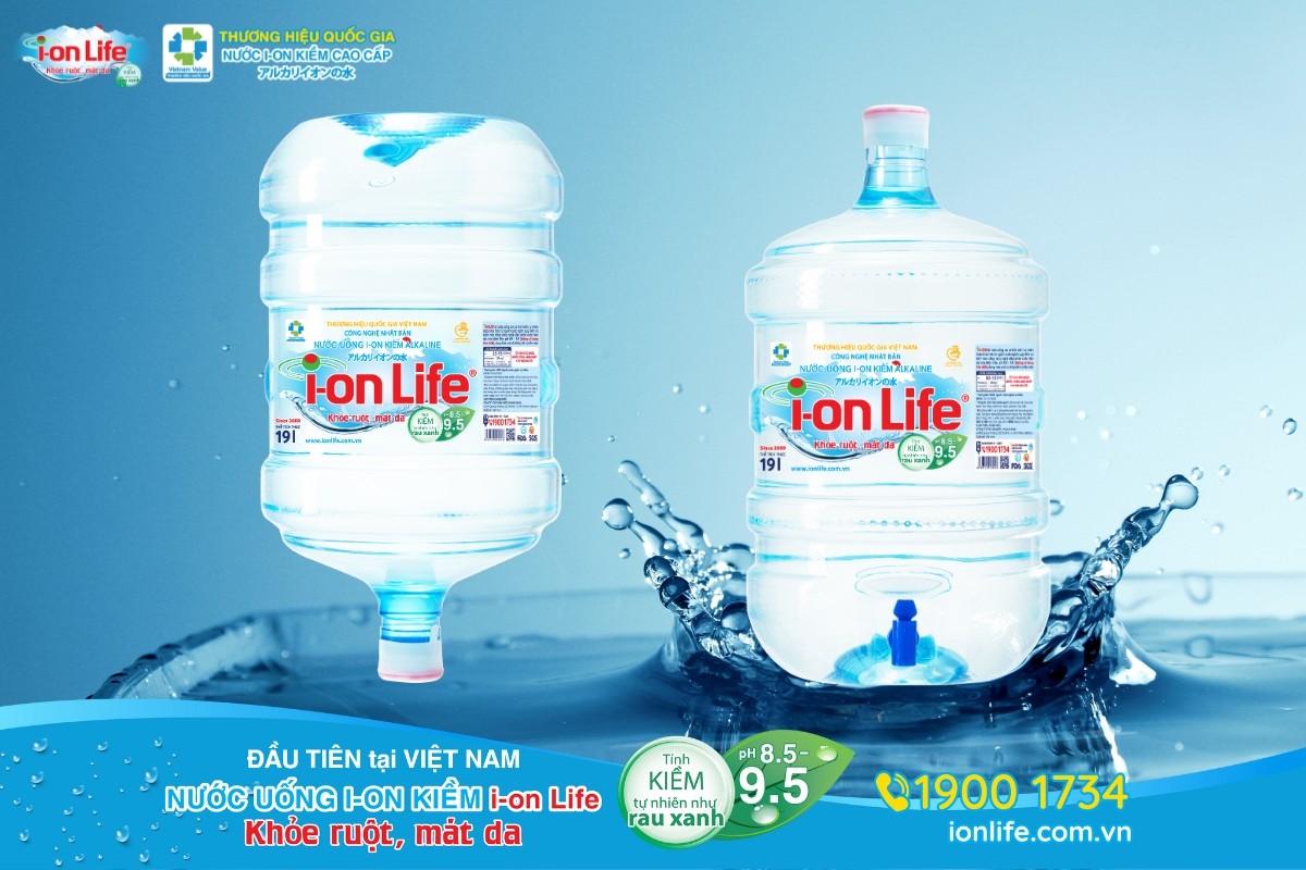 Nước ion kiềm i-on Life được khai thác từ nguồn nước ngầm quý hiếm tại Long An