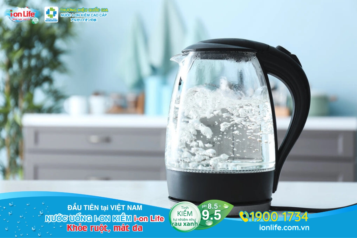 Đun sôi giúp loại bỏ vi khuẩn và ký sinh trùng hiệu quả