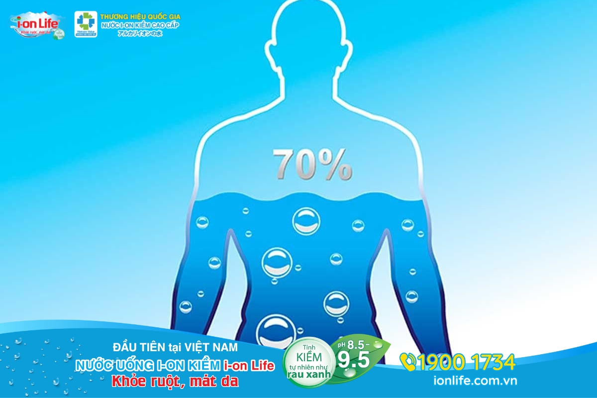 Nước sạch giúp cơ thể hấp thụ dưỡng chất và loại bỏ độc tố hiệu quả