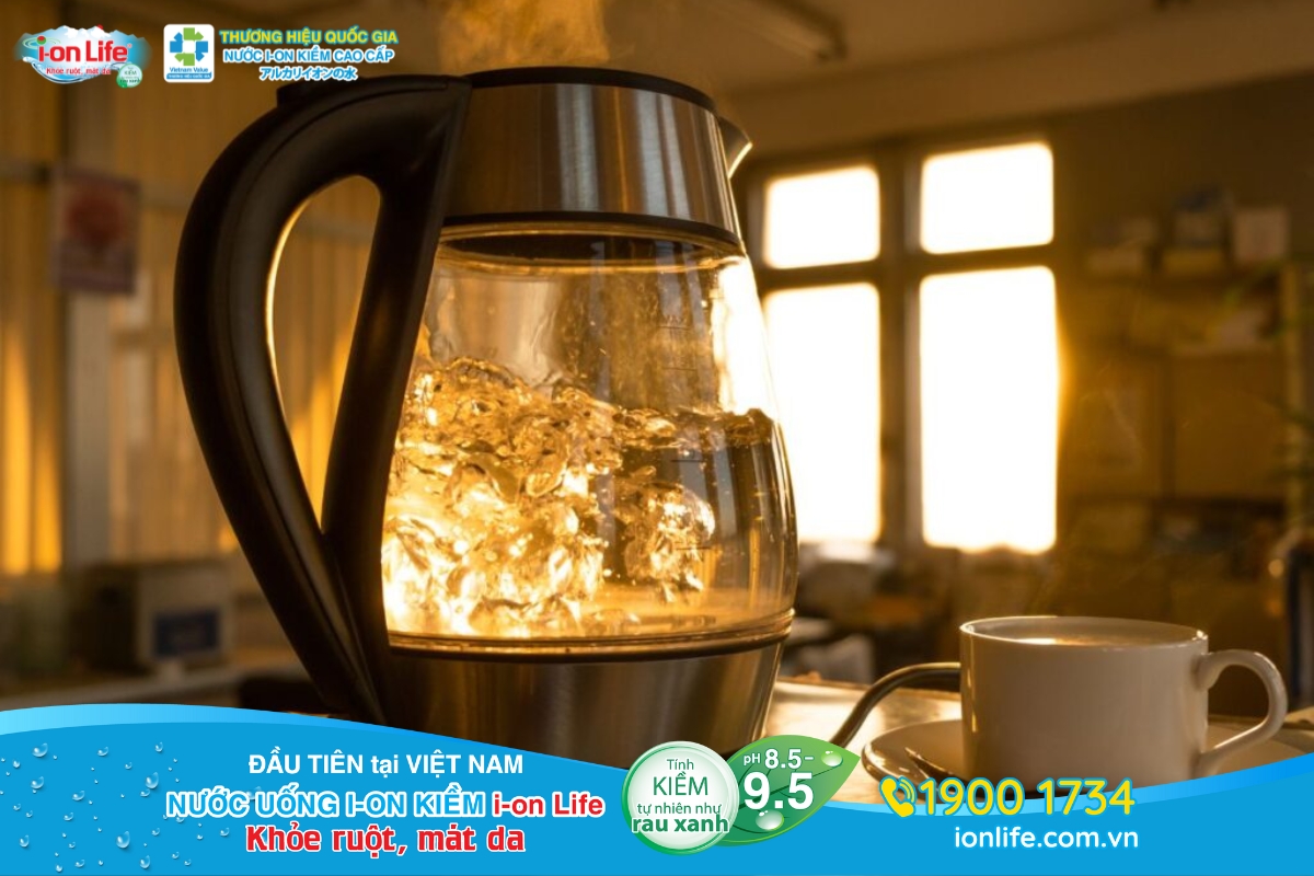 Nước sôi có thể được giữ ở nhiệt độ phòng trong khoảng 6 tháng nếu đáp ứng các điều kiện