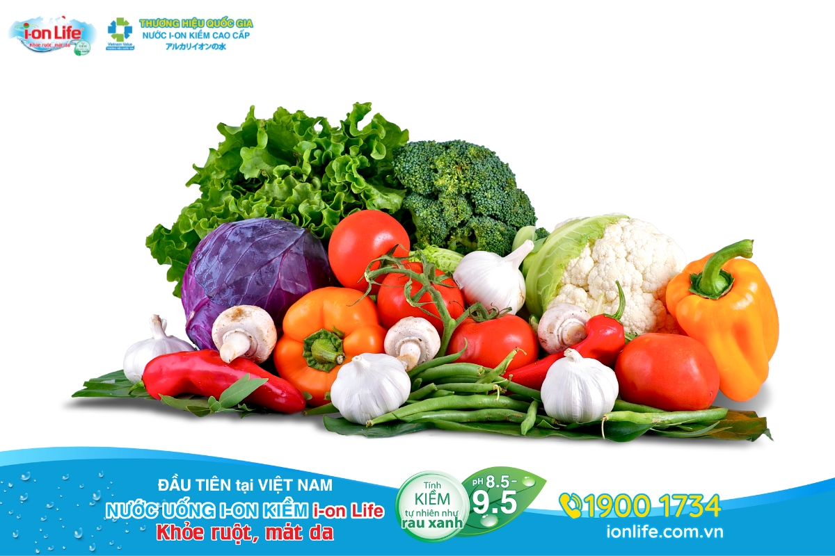 Thực phẩm có tính kiềm giúp duy trì cân nặng cơ thể